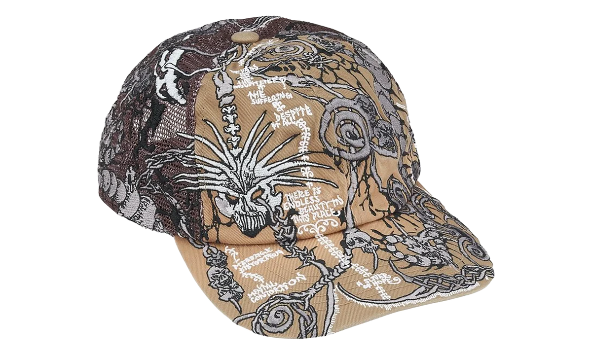 Wombat Embroidered Mesh Back 6-Panel "SS26 - Tan" SU27994