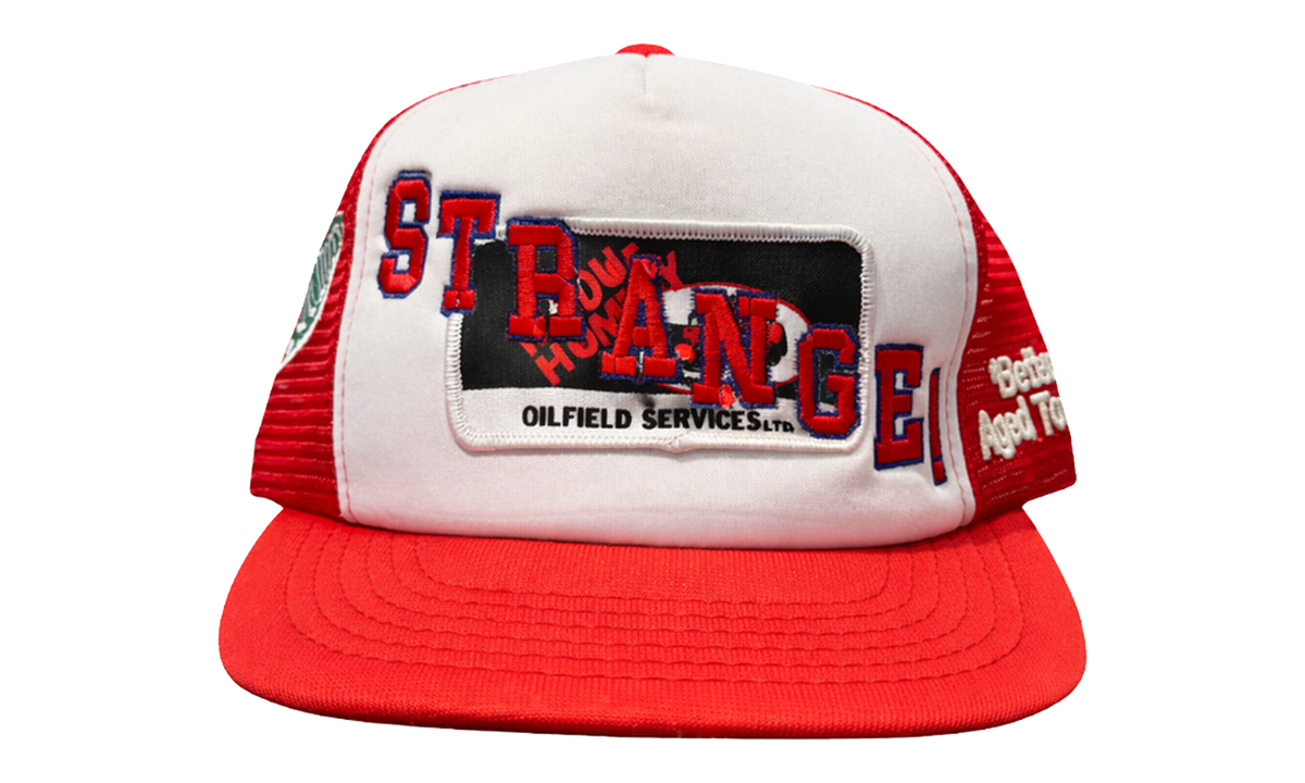 Stranger Trucker Hat "White / Red" BWA213