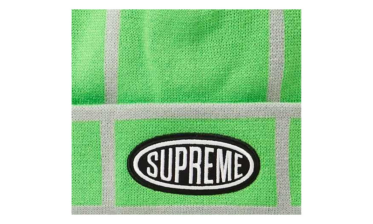 Grid Beanie "Lime" SU27627