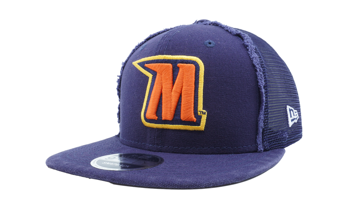 9FIFTY Morgan State University Trucker Worn Snapback Hat "Purple" NE1149