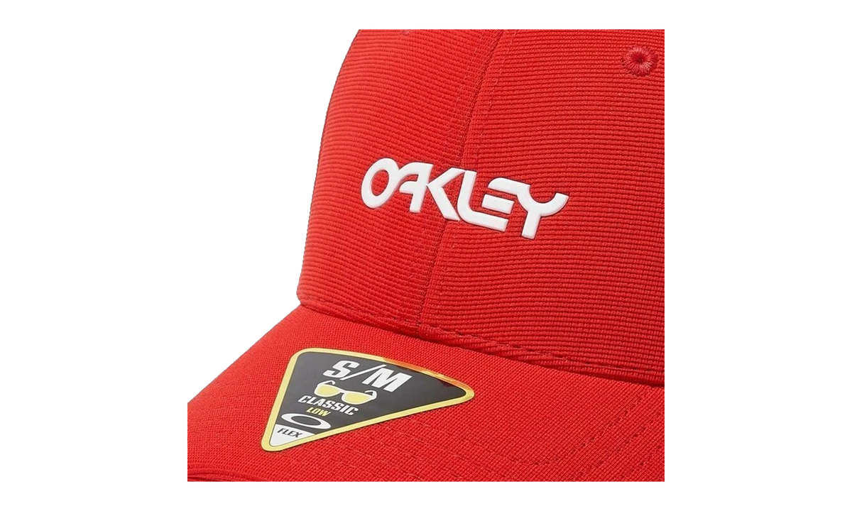6 Panel Stretch Metallic Hat "High Risk Red" 912209 43A