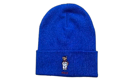2022 Olympics Bear Beanie "Blue" PE0051 431