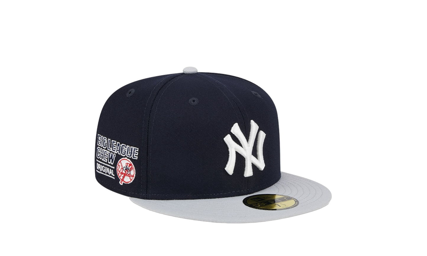 Chew New York Yankees 59FIFTY Fitted Hat "Big League -Navy" 60507041