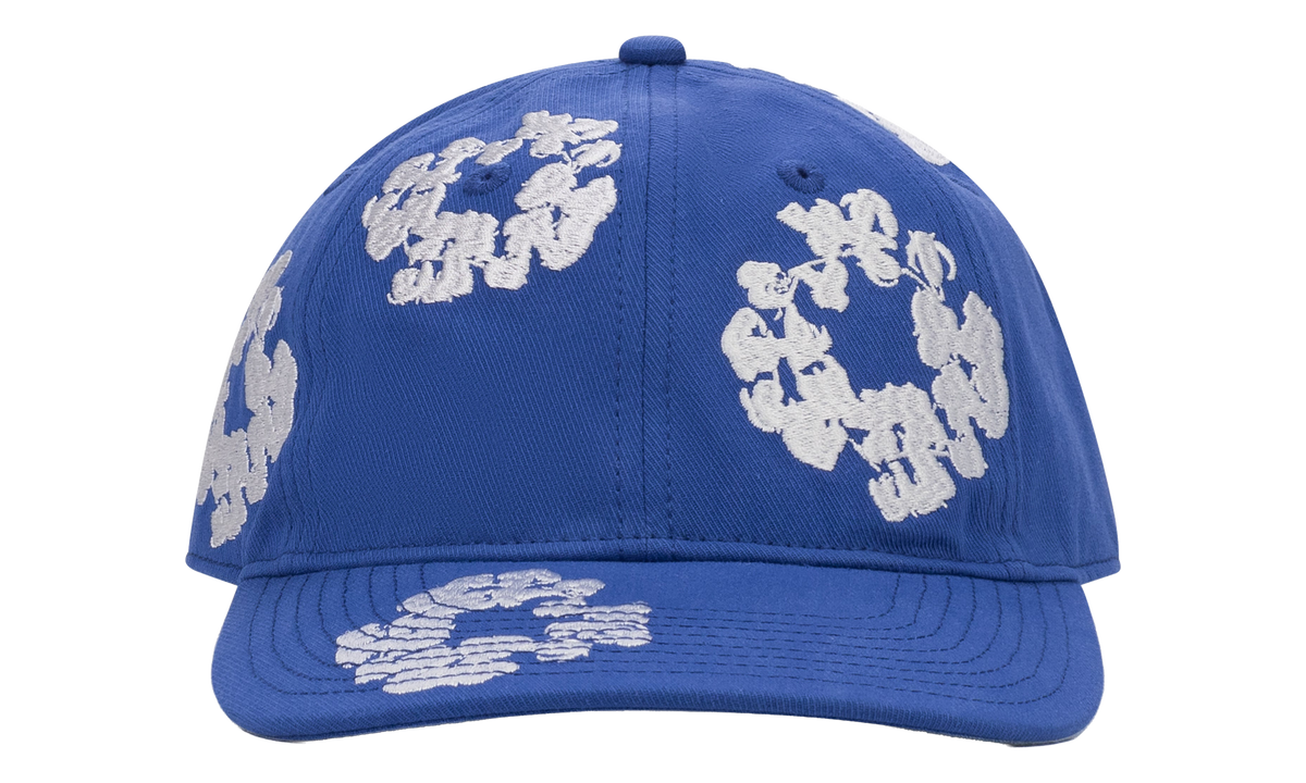 The Cotton Wreath Fitted Cap "Blue" DT971