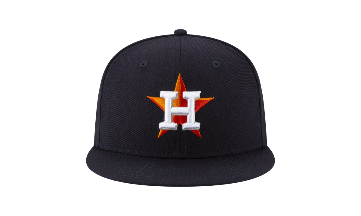 59FIFTY Houston Astros Cooperstown Wool Fitted Hat "Black" NE713