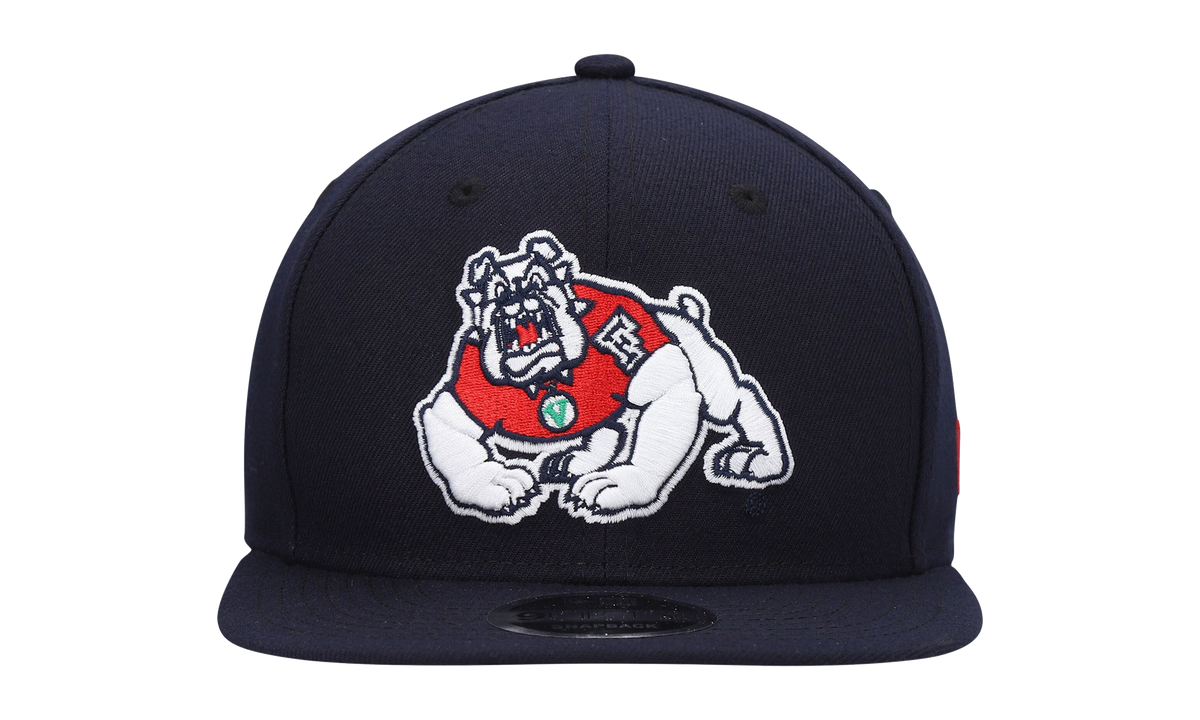 9FIFTY Fresno State Bulldogs Snapback Hat "Navy" NE1015