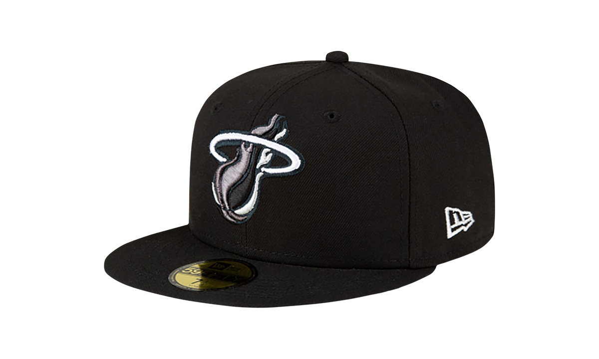 59FIFTY Miami Heat Fitted Hat "Black" NE1092