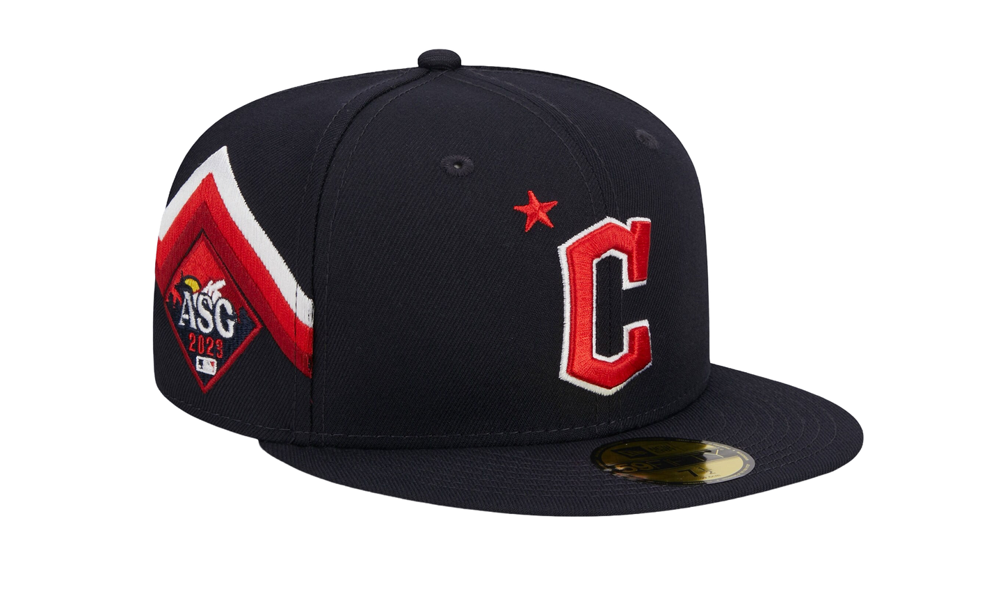 59FIFTY Cleveland Guardians 2023 All Star Game Fitted Hat "Black / Grey - Under Brim" NE918