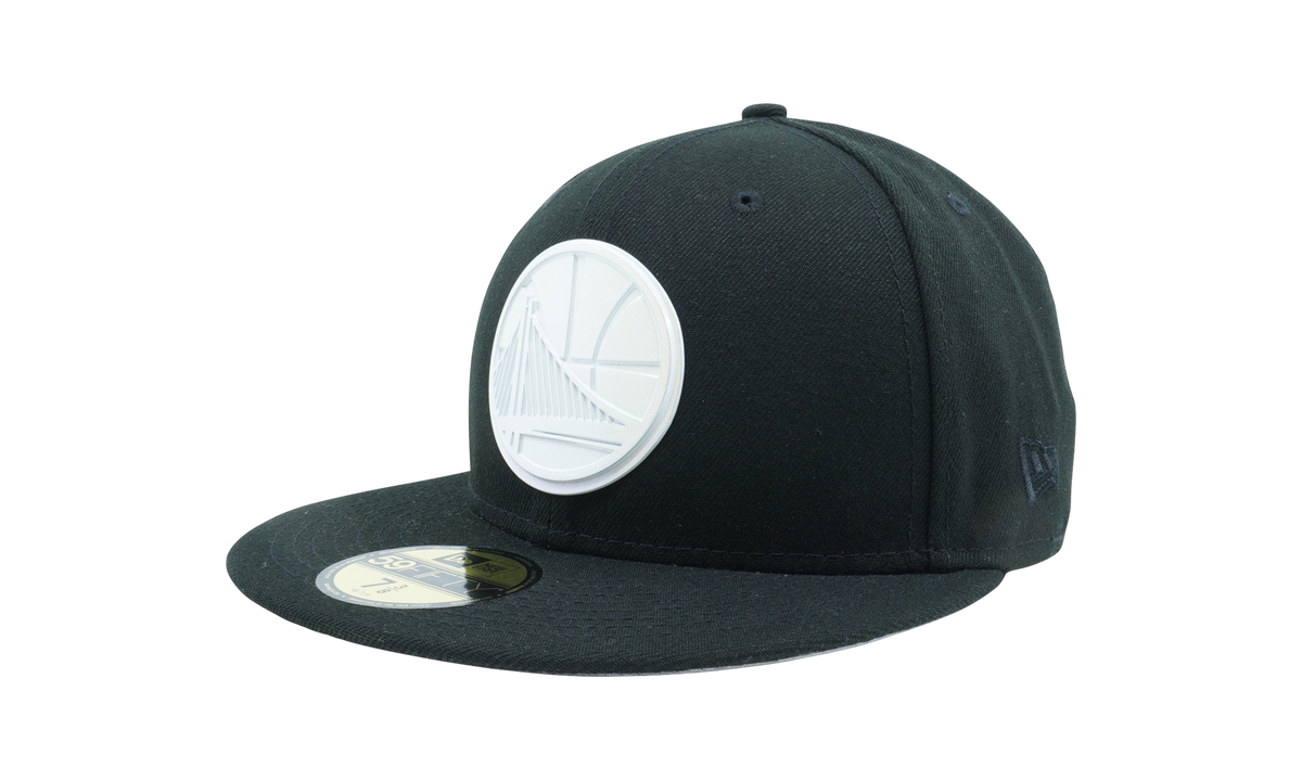 59FIFTY Golden State Warriors Polished Logo Fitted Hat "Dark Green" NE1141