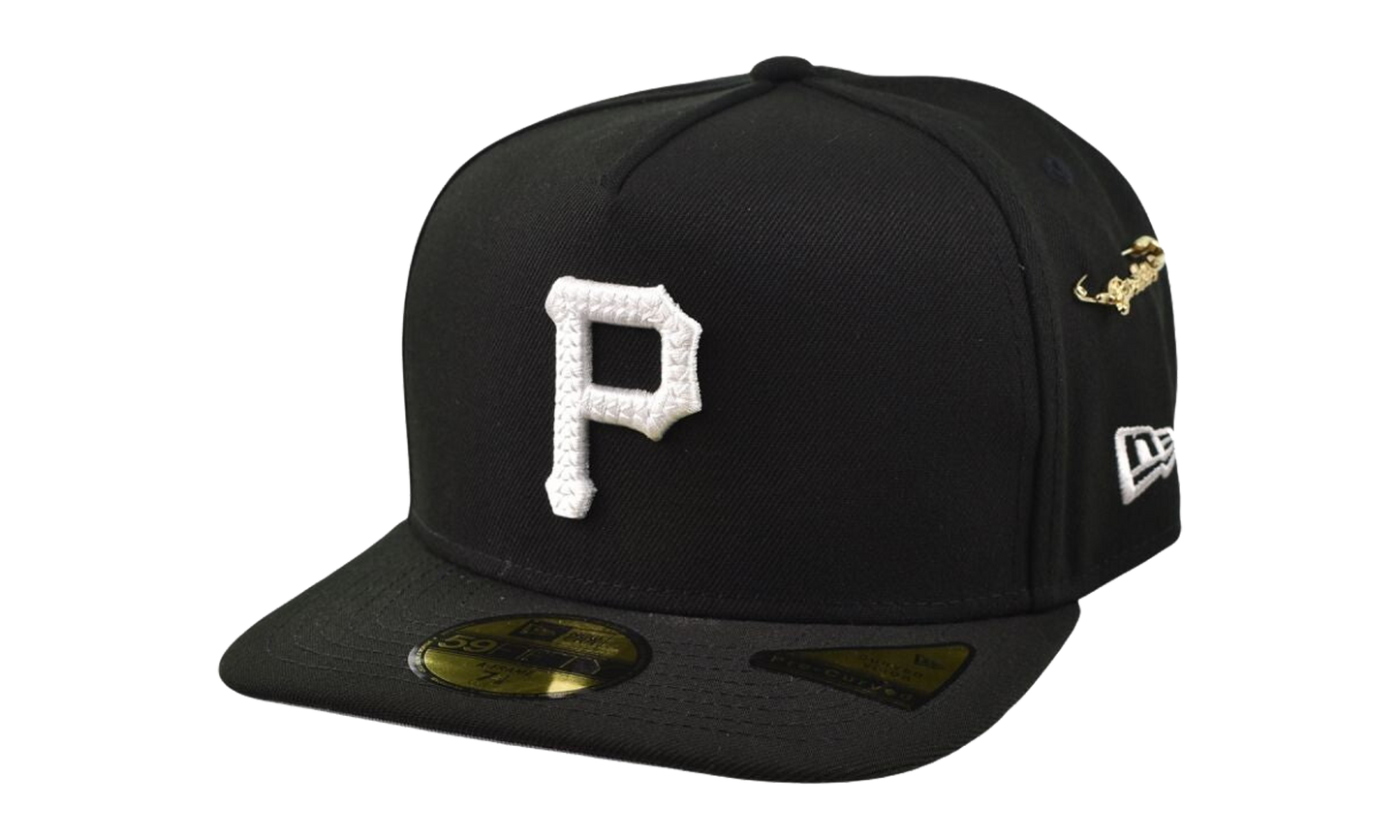 59FIFTY Pittsburgh Pirates Fitted Hat "Script Safety Pin" 60668864