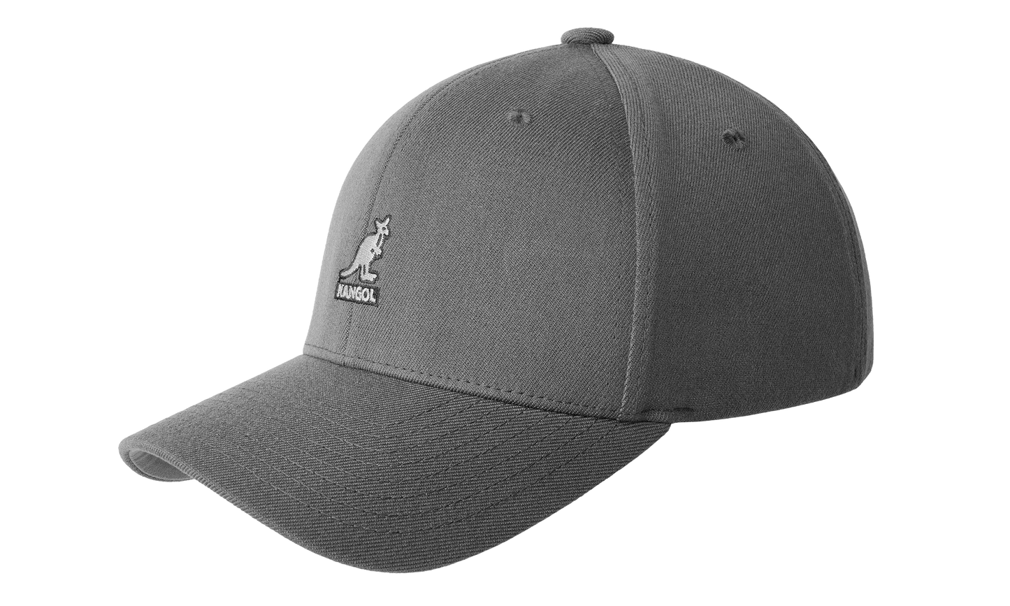 Wool Flexfit Baseball Cap "Dark Flannel" 8650BC DF026