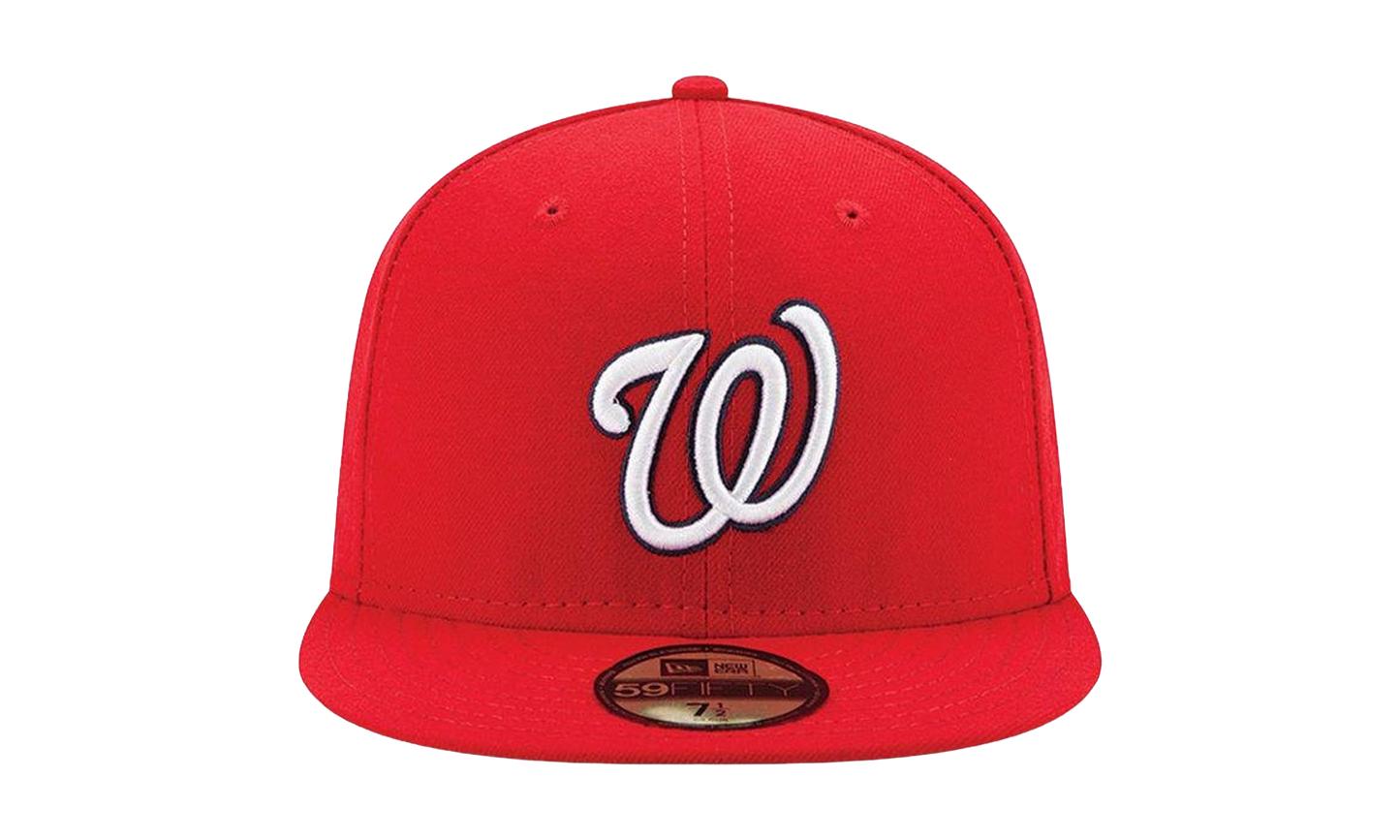 59FIFTY Washington Nationals On-Field Fitted Hat "Red" NE960