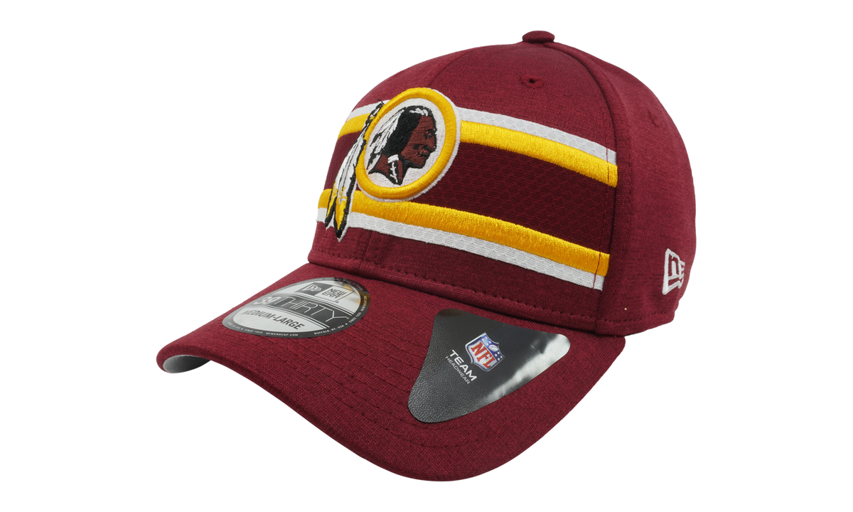39THIRTY Washington Redskins Authentic On-Field Flex Fit Hat "Red / White - Under Brim" NE711