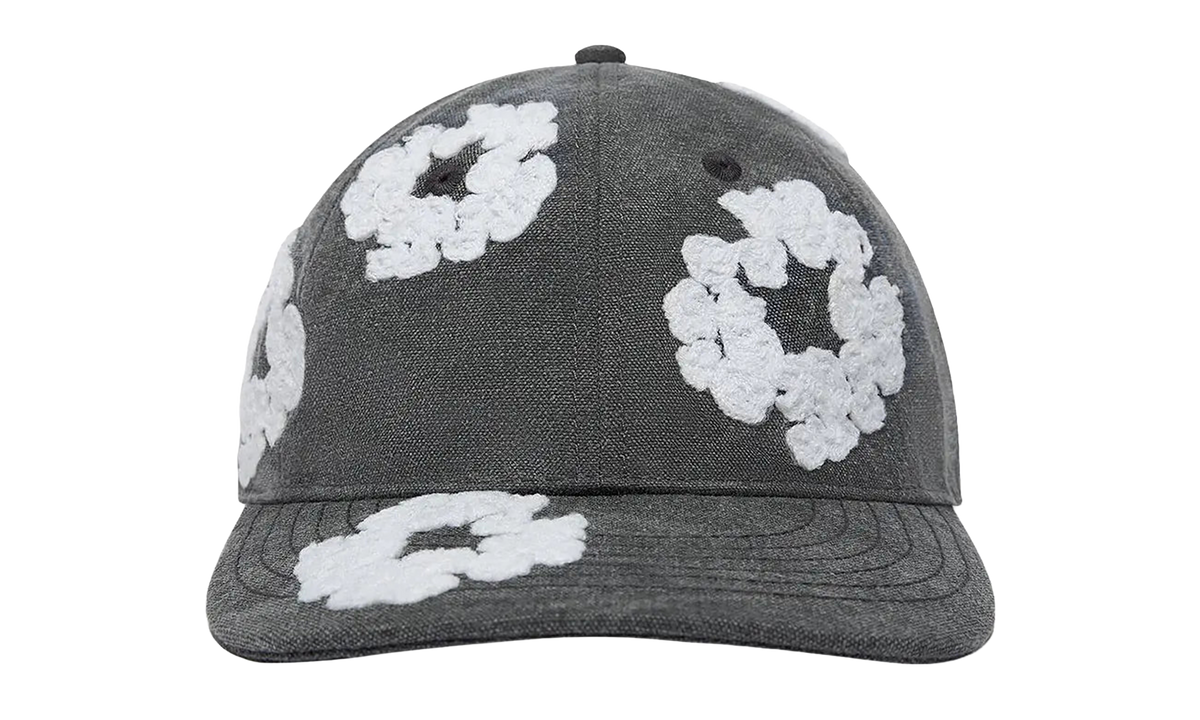 Cotton Wreath Dyed Cap "Black" DT479