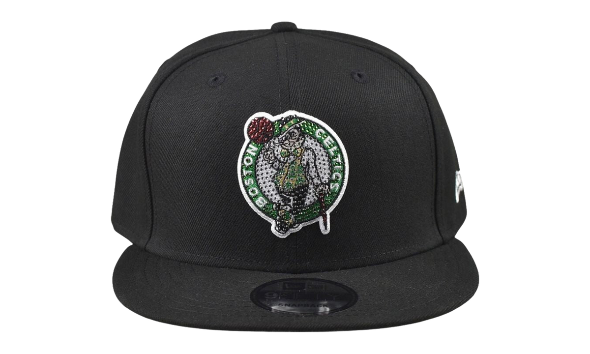 9FIFTY NBA Draft Boston Celtics Rhinestones Snapback Hat "Black" 60861331