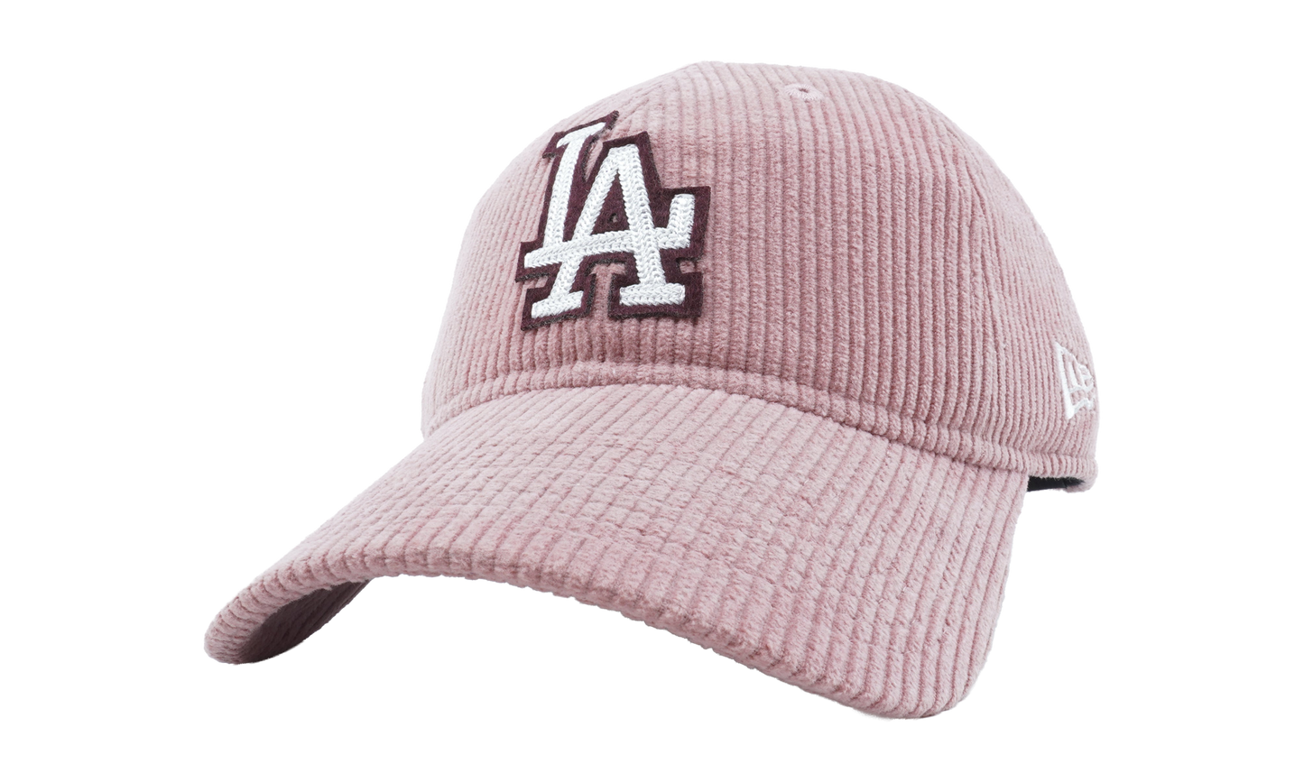 9TWENTY Los Angeles Dodgers Adjustable Hat "Pink - Corduroy" NE848