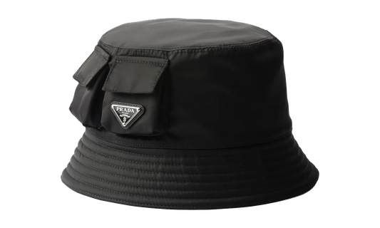 Re-Nylon Cargo Bucket Hat "Black" 2HC350_2DMI_F0002