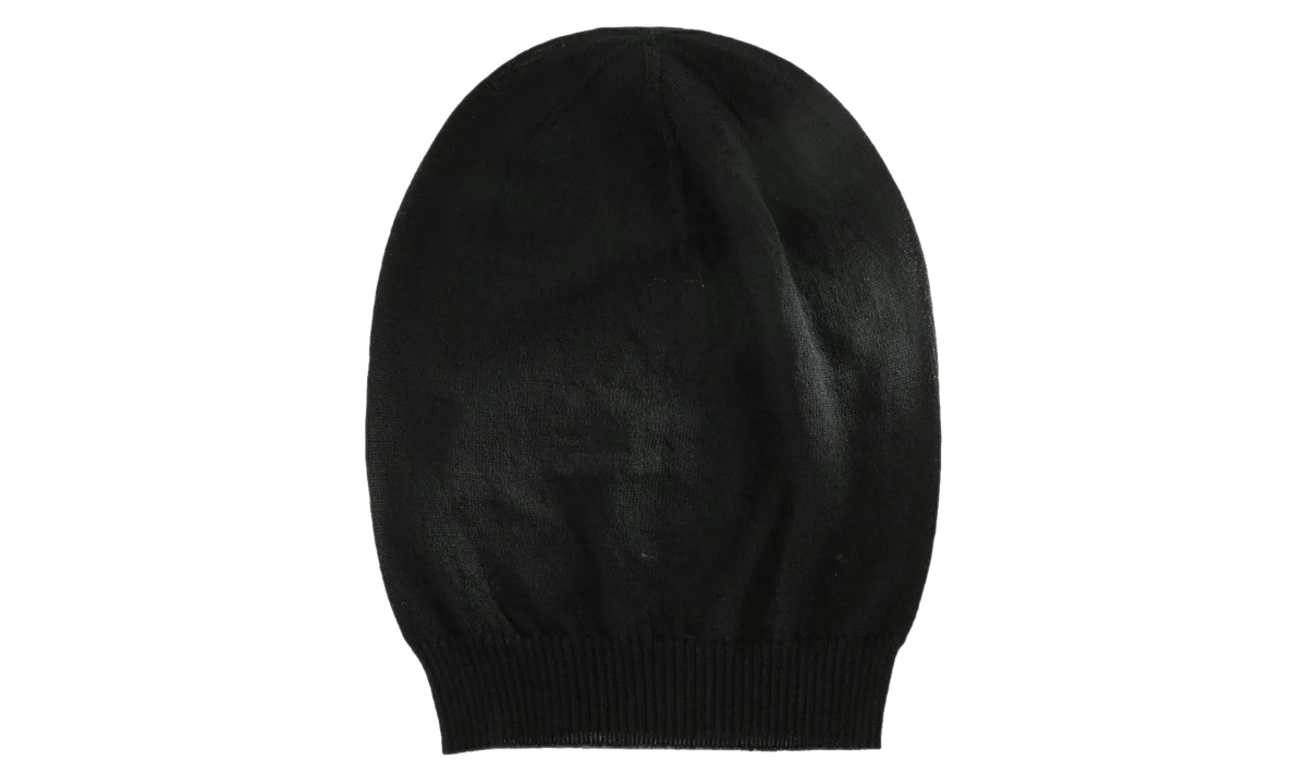 Ribbed-Trim Beanie "Black" RU02F4494 M 09
