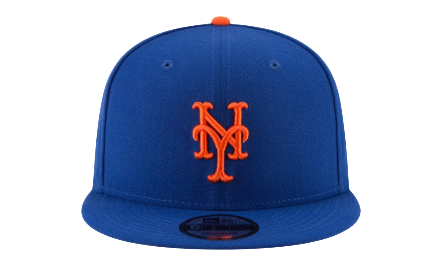 9Fifty MLB New York Mets Basic Snapback Hat "Mets Basic Snapback" 11591027