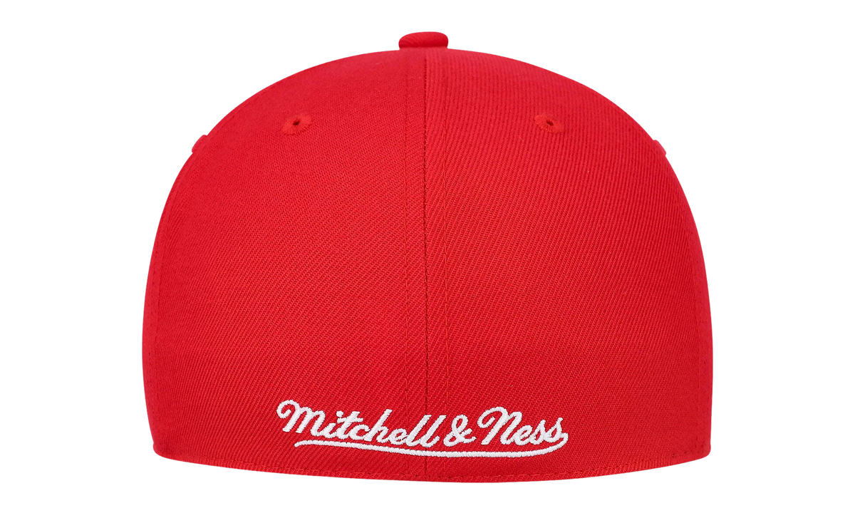 NBA Hardwood Classics Team Ground 2.0 Fitted Cap "Chicago Bulls - Red" HHSF3259 CBUYYPPPRED1