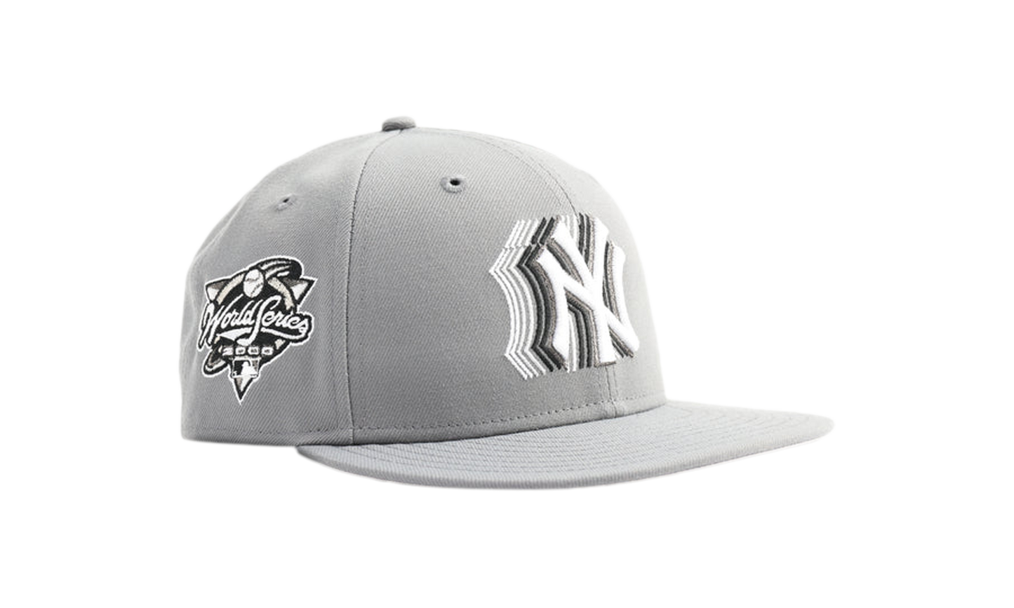 59Fifty New York Yankee 00 World Series ST Fitted Hat "Grey / White" 71010917
