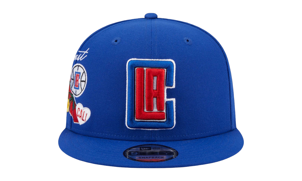 9FIFTY Los Angeles Clippers Icon E1 Snapback Hat "Royal Blue / Gray - Under Brim" NE887
