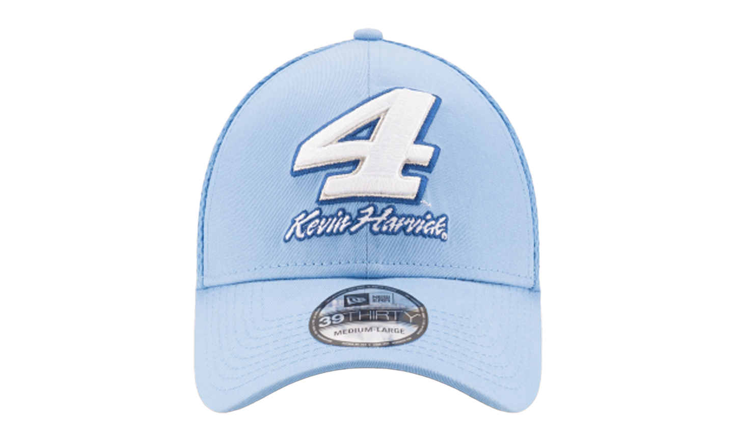 39THIRTY Busch Light NASCAR Kevin Harvick #4 Neo Flex Fit Hat "Light Blue" NE617