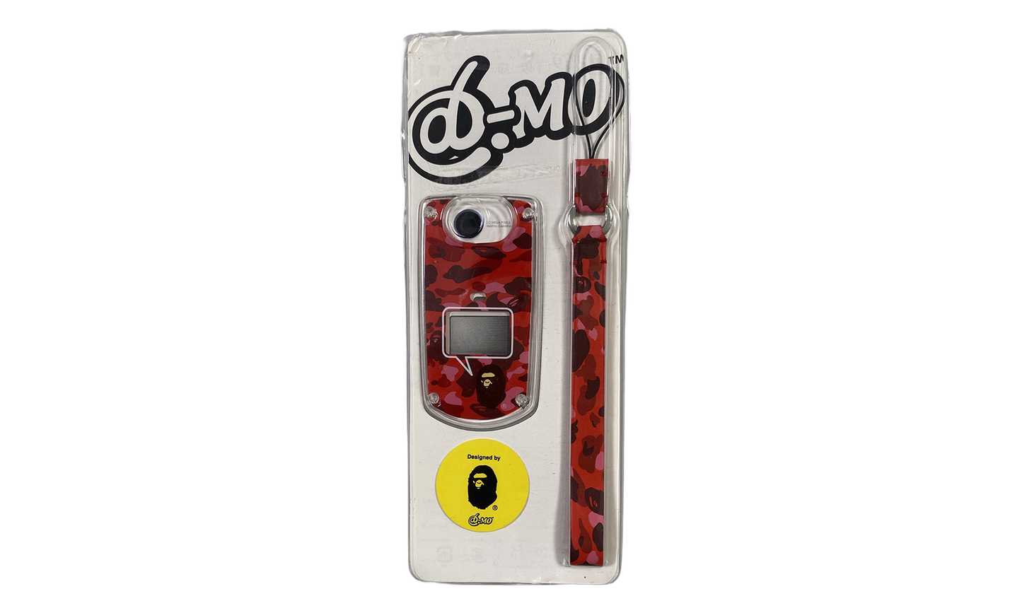 Flip Phone Cover And Phone Keychain Strap "Red" BFPCAPKS