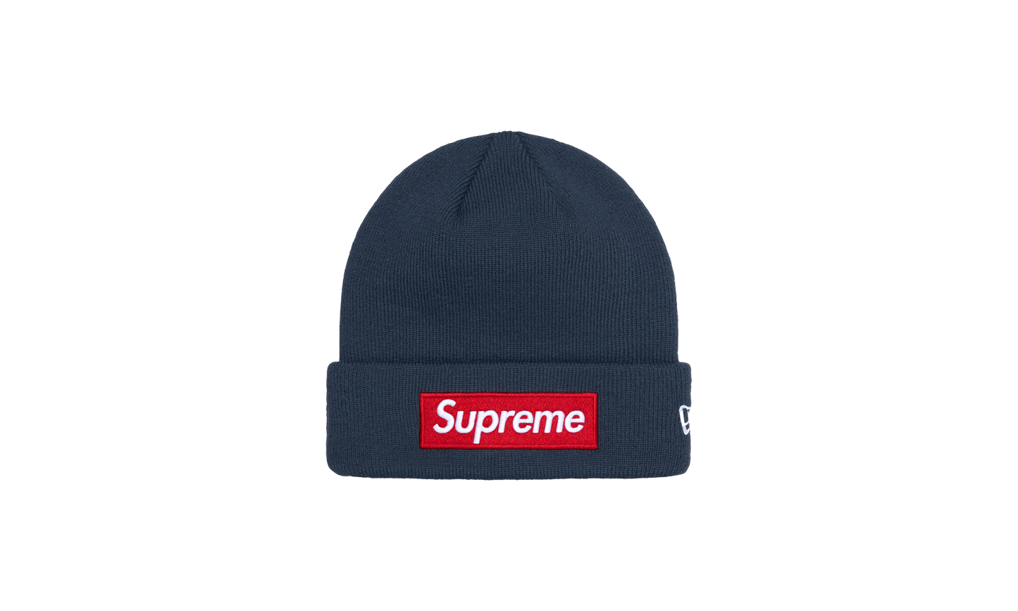 New Era® Box Logo Beanie "FW24 Navy" SU936