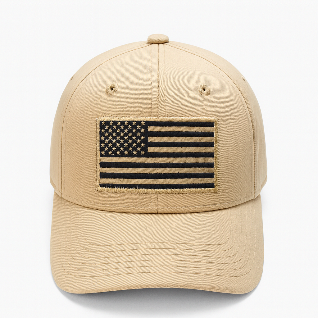 America 250th Anniversary Hat – Desert Sand American Flag Baseball Cap 1776 - 2026 (Exclusive)