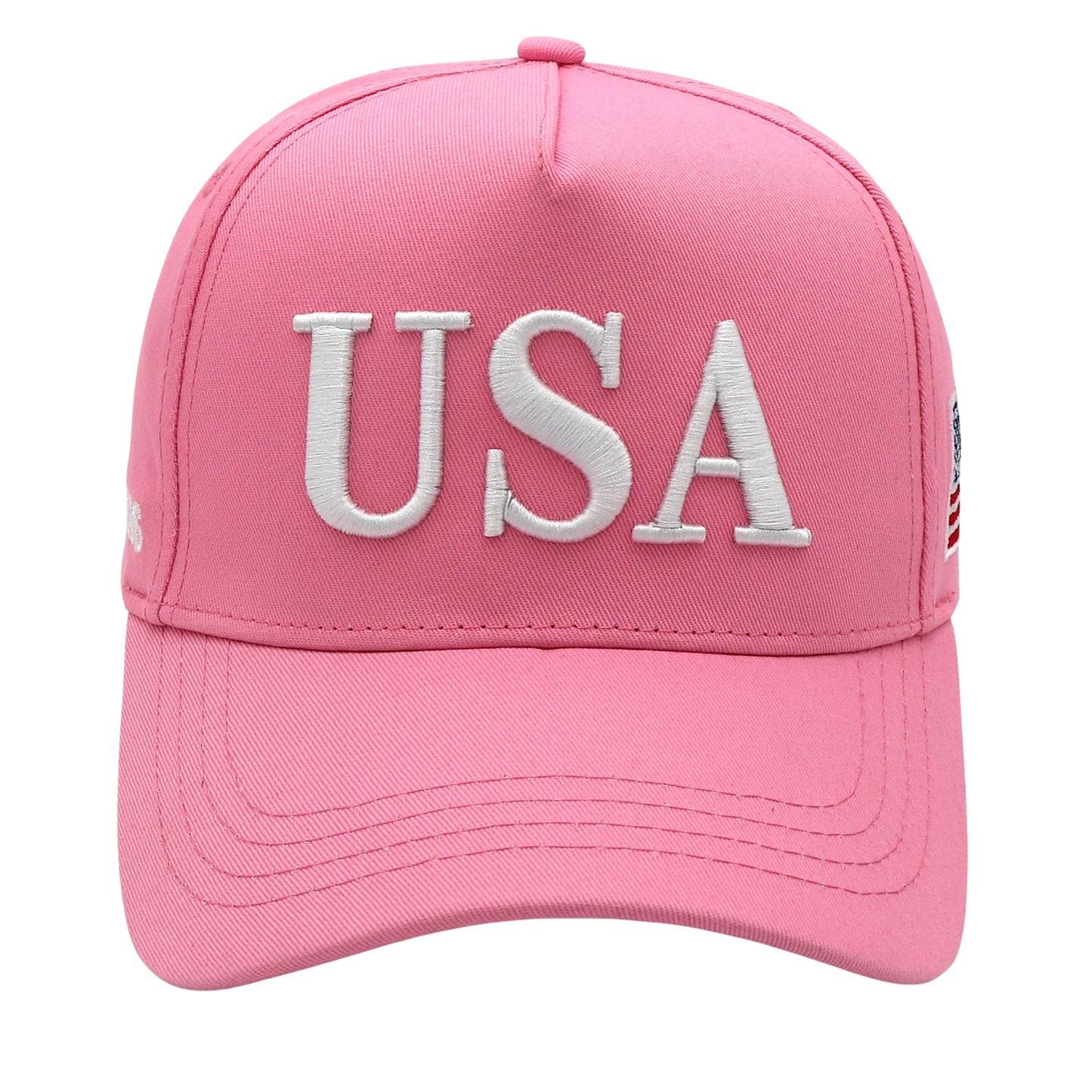 PINK USA 250th Anniversary Hat (1776–2026) — Pink Embroidered Cap