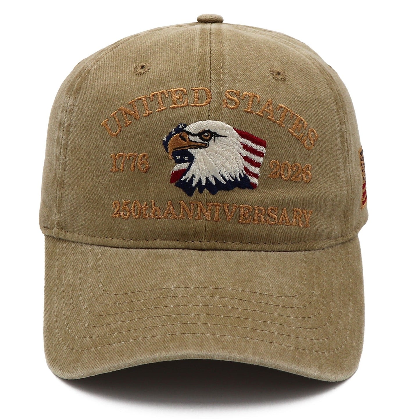 Exclusive USA 250th Anniversary Eagle Cap (1776–2026) — Embroidered