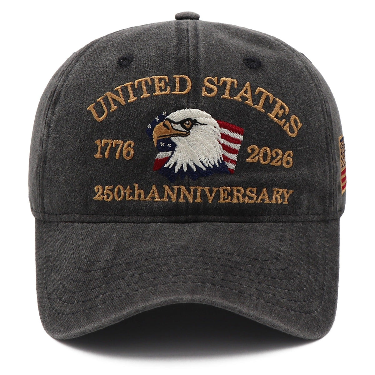Exclusive USA 250th Anniversary Eagle Cap (1776–2026) — Embroidered