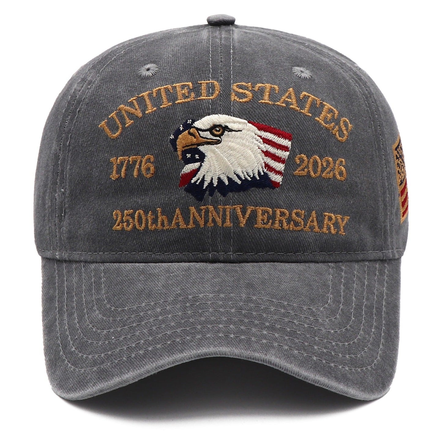 Exclusive USA 250th Anniversary Eagle Cap (1776–2026) — Embroidered
