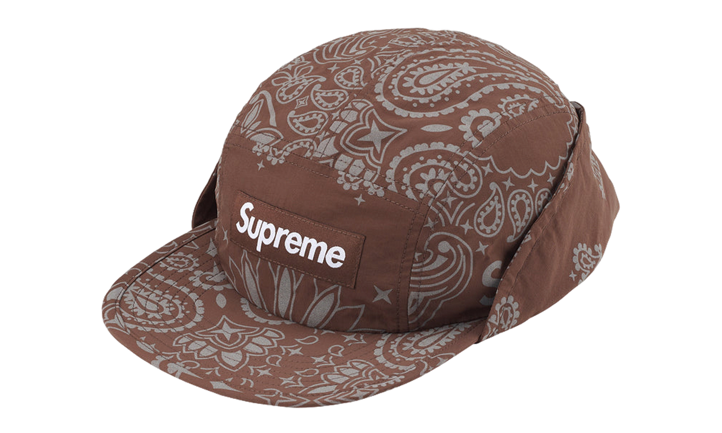 Reflective Bandana Sunshield Camp Cap "SS26 - Brown" SU27764