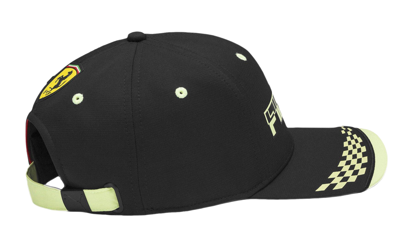 SF Ferrari Fanweear Street Cap "Black" 022686 01