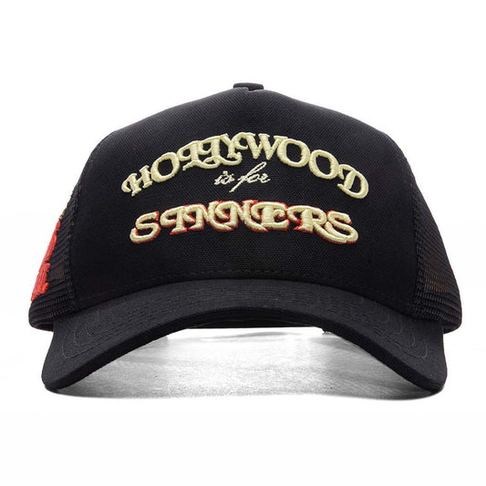 Amiri Sinners Trucker Hat Black