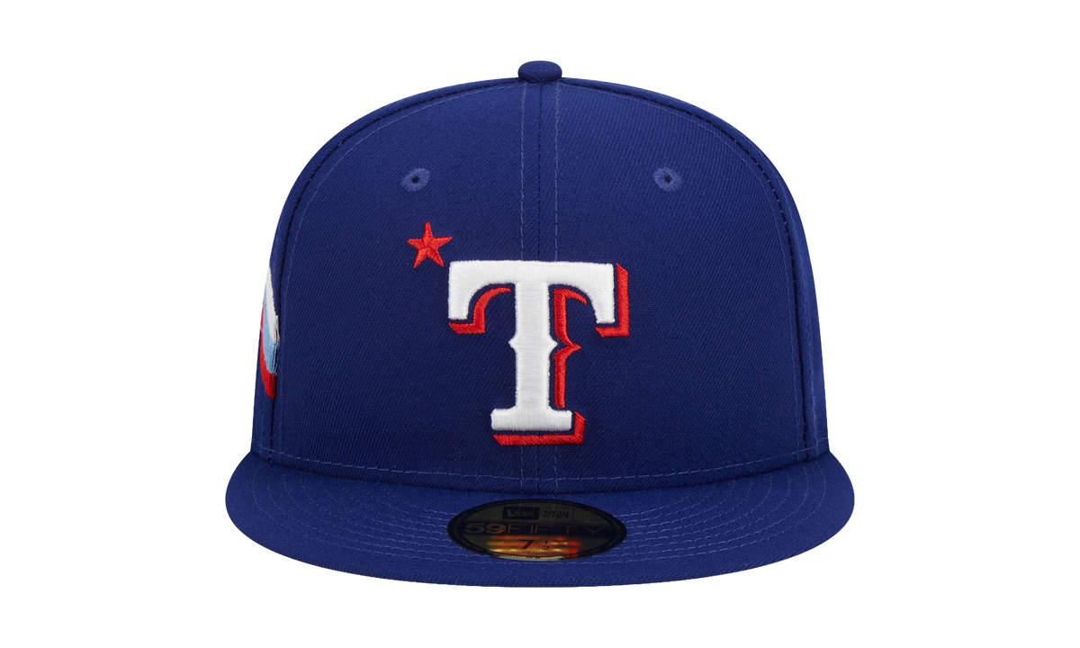 59FIFTY Texas Rangers 2023 All Star Game Fitted Hat "Royal Blue / Grey - Under Brim" NE919