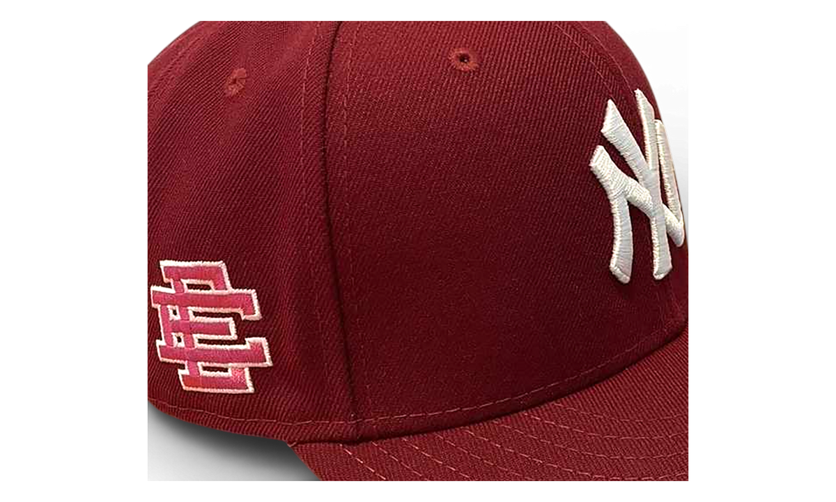 59FIFTY MLB NY YANKEES FITTED HAT "ERIC EMANUEL - Wine" EE430