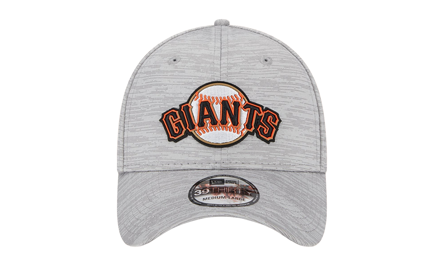 39THIRTY San Francisco Giants Clubhouse Flex Fit Hat "Heather Grey / Black - Brim" NE860
