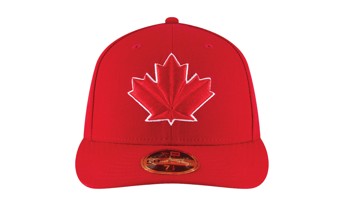 59FIFTY Toronto Blue Jays 2017 Low Profile Authentic Fitted Hat "Red" NE963