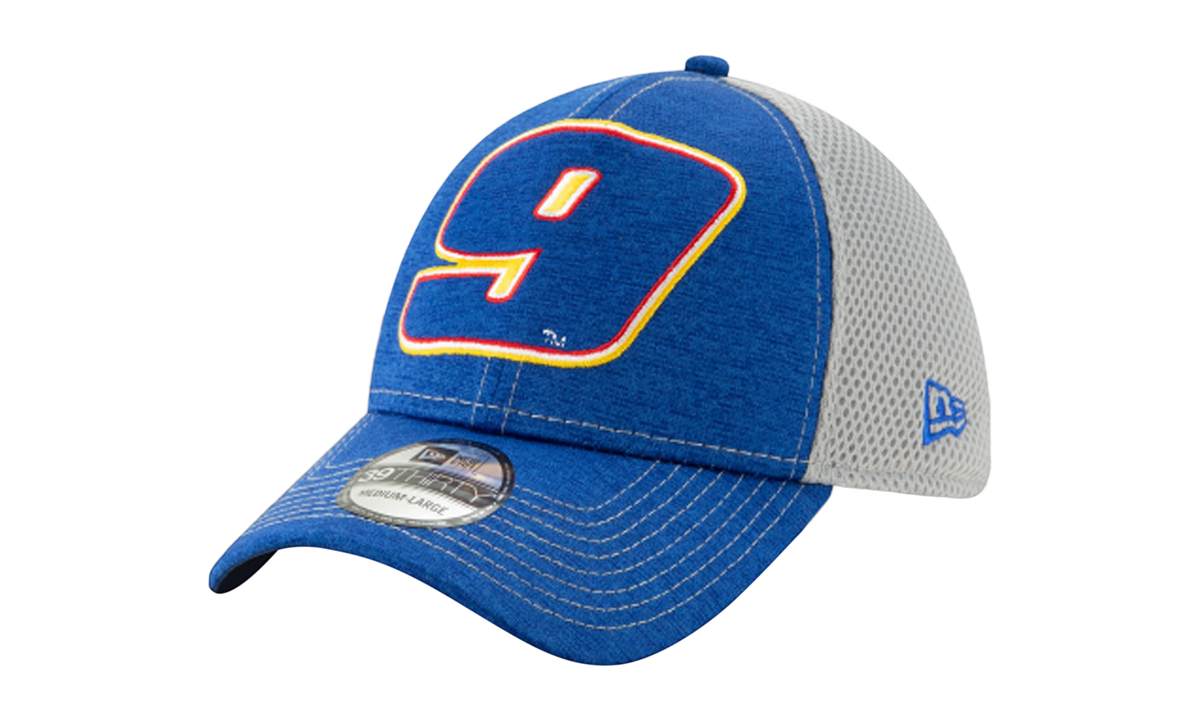 39THIRTY Chase Elliot NASCAR Neo Flex Fit Hat "Blue and Grey" NE708