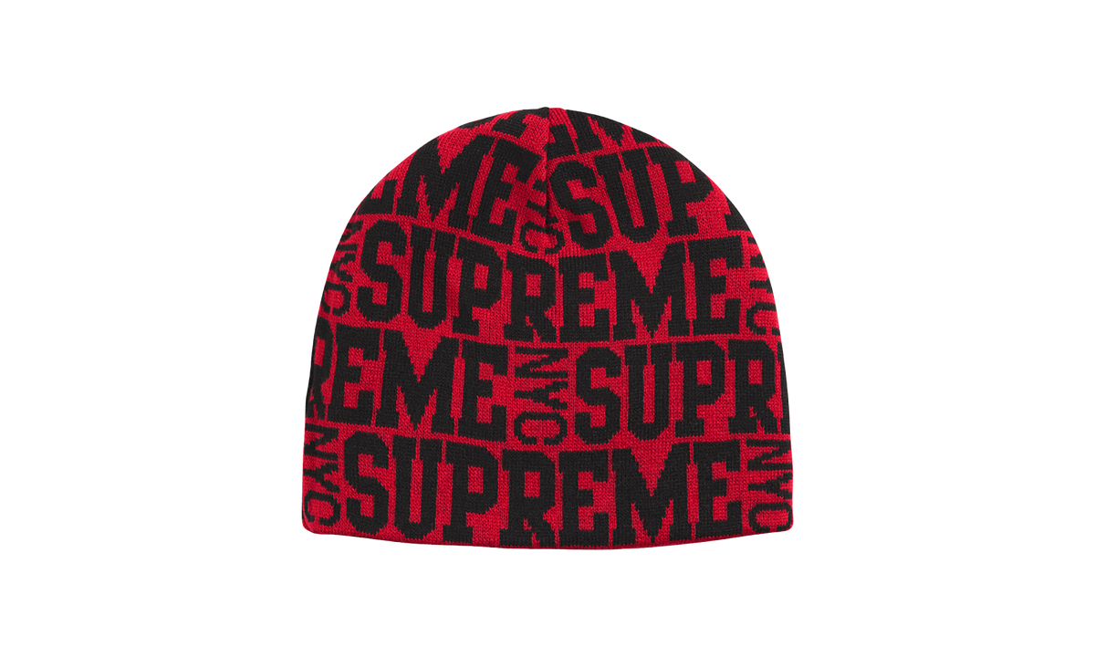 Reversible Camo Beanie "FW26 - Red" SU28364