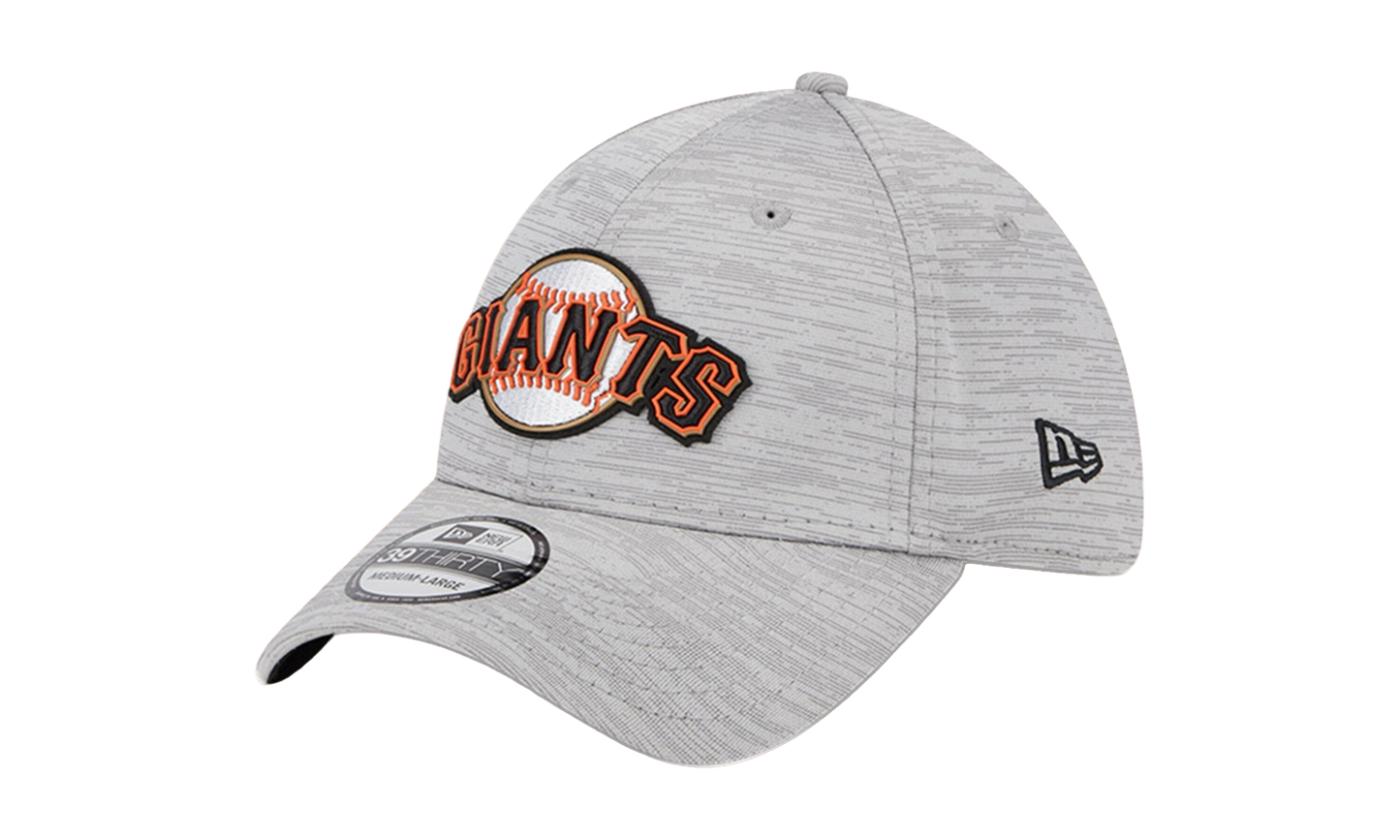 39THIRTY San Francisco Giants Clubhouse Flex Fit Hat "Heather Grey / Black - Brim" NE860