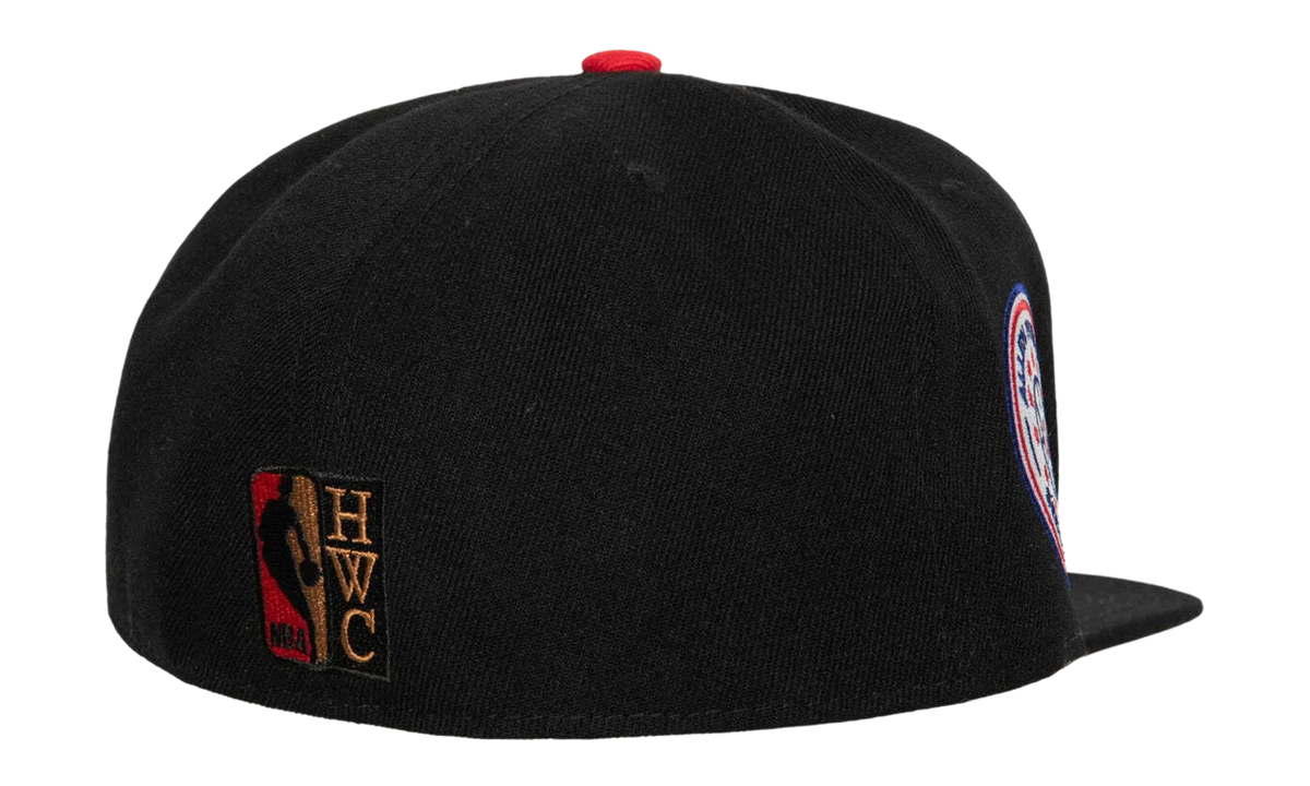NBA Return of the Mac Fitted Cap "Philadelphia 76ers - Black" 6HSFSH21335 P76BLCK
