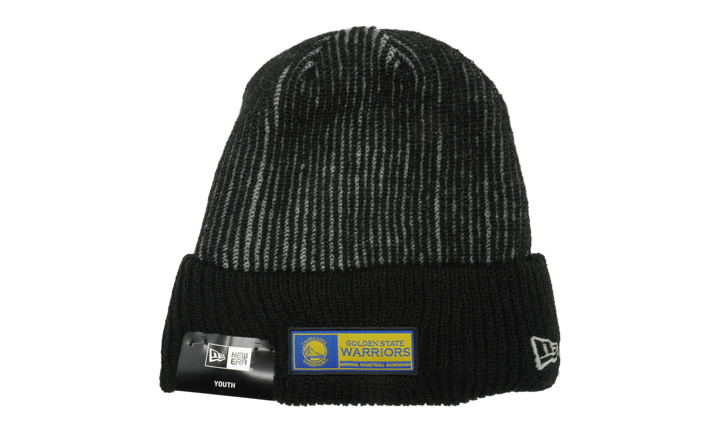 Golden State Warriors NBA Tech Knit Beanie Youth "Black" NE1193