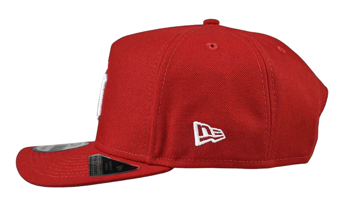 9FIFTY A-Frame New York Yankees Snapback Hat "Scarlet" NE1243