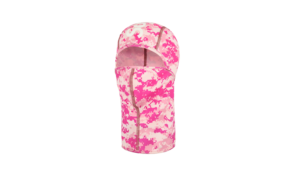 Heat Reactive Digi Camo Balaclava "FW25 - pink" SU26745