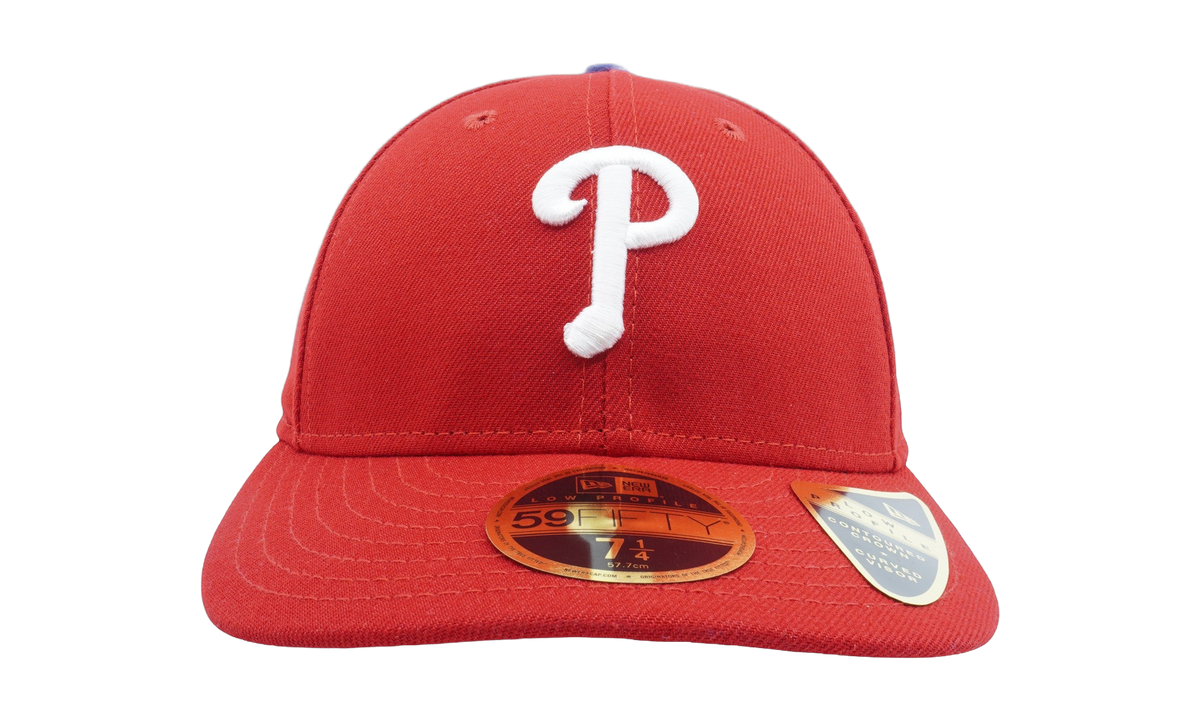 59FIFTY Philadelphia Phillies Low Profile Authentic Fitted Hat "Red" NE998