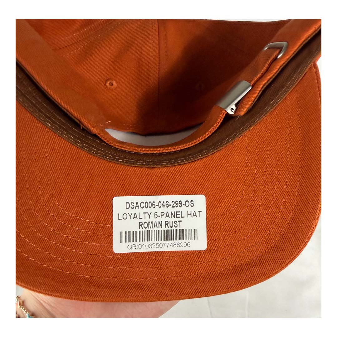 Darcsport Loyalty 5 Panel Hat Roman Rust